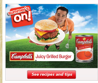 Facebook Campbells Burger recipes
